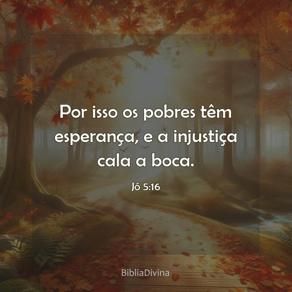 Jó 5:16