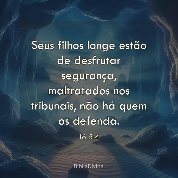 Jó 5:4