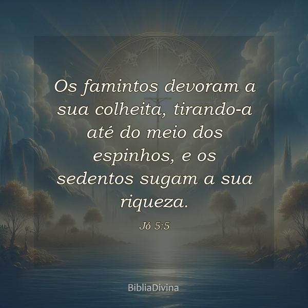 Jó 5:5