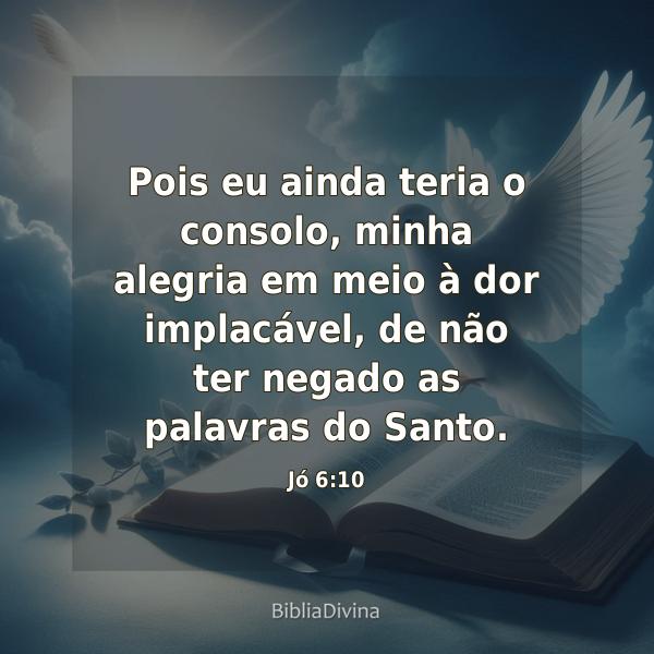 Jó 6:10