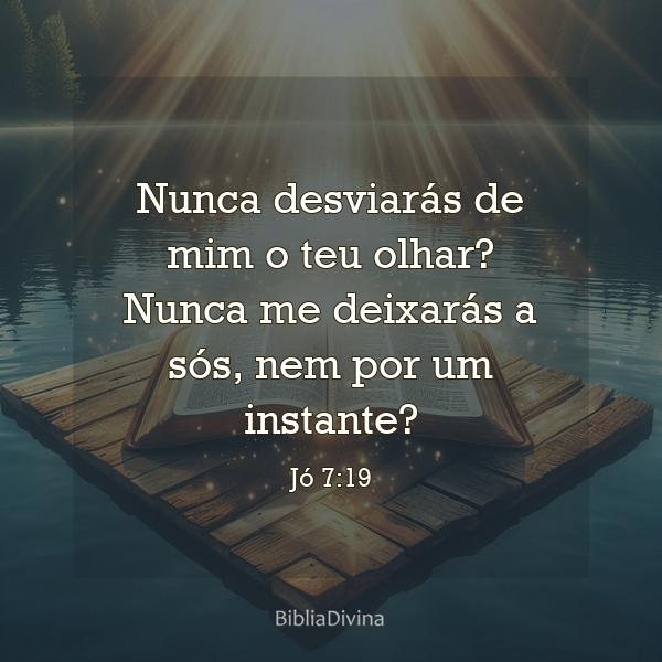 Jó 7:19