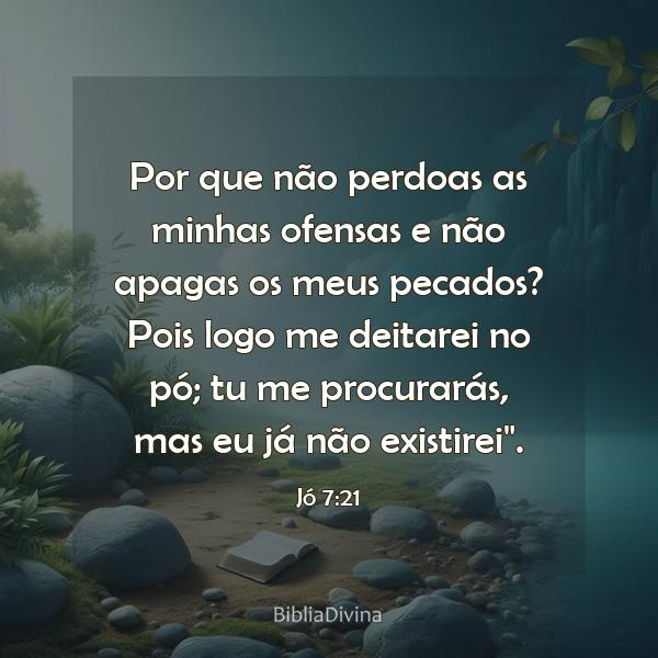 Jó 7:21