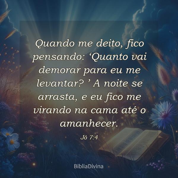 Jó 7:4