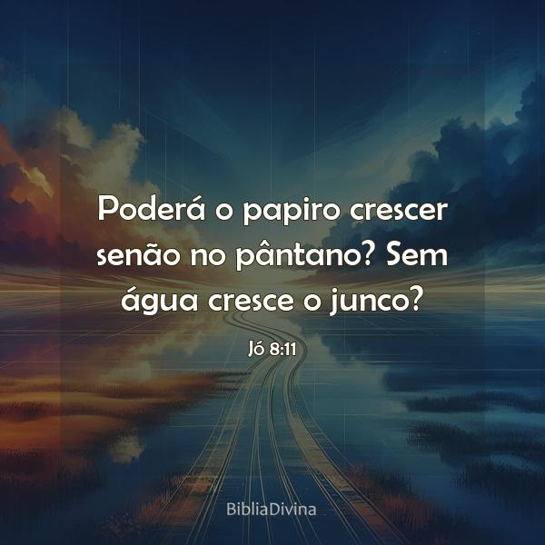 Jó 8:11