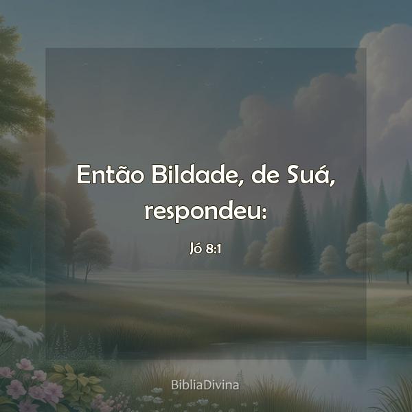 Jó 8:1