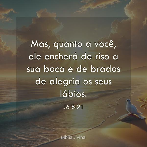 Jó 8:21