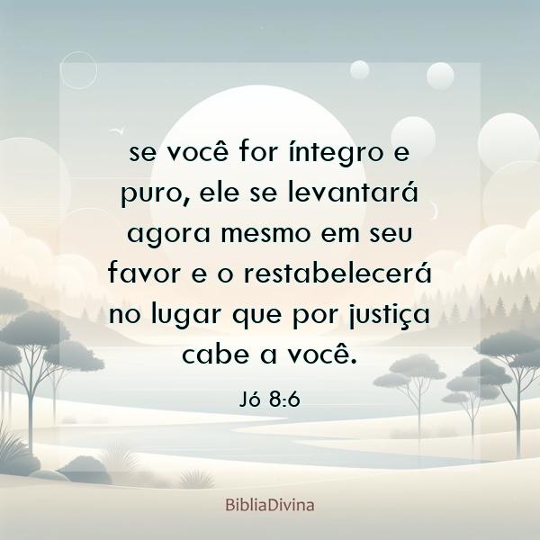 Jó 8:6