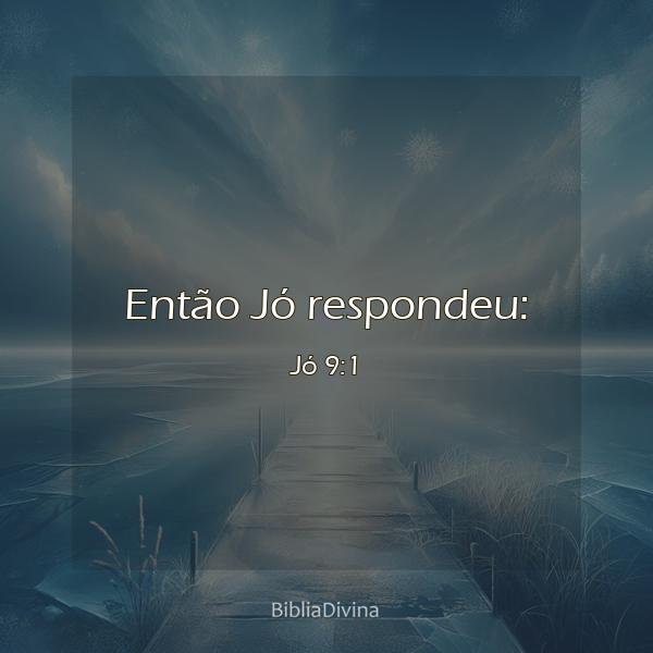 Jó 9:1