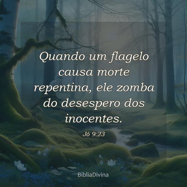 Jó 9:23