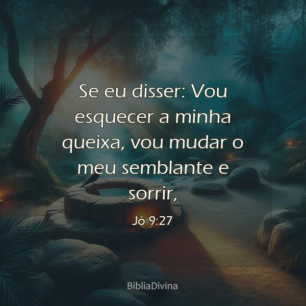 Jó 9:27