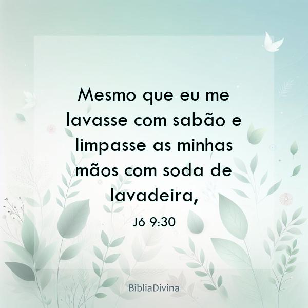 Jó 9:30