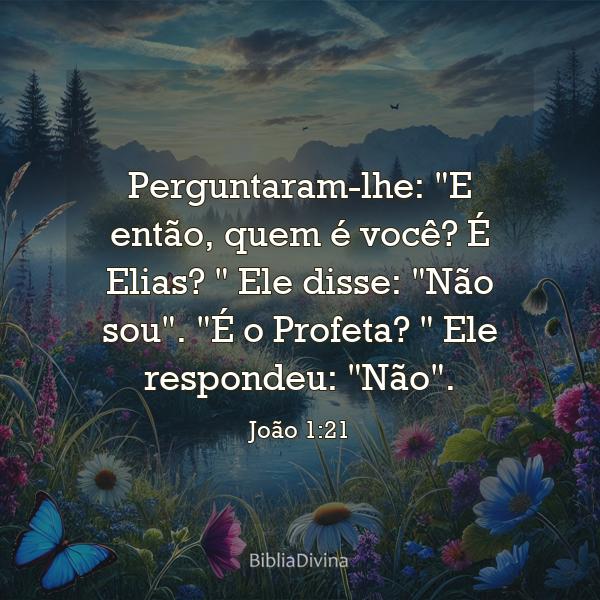 João 1:21