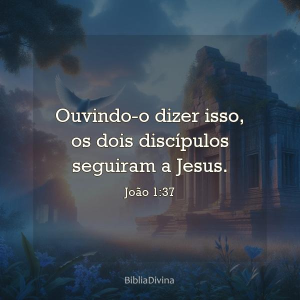 João 1:37