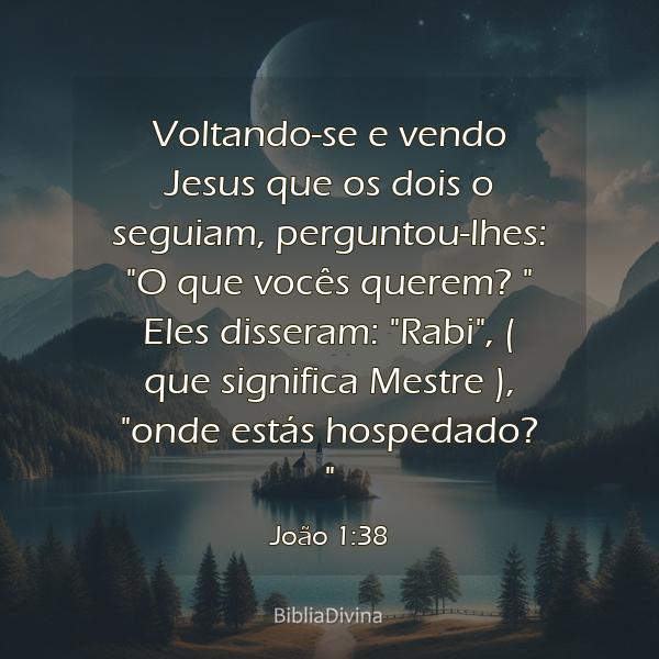 João 1:38