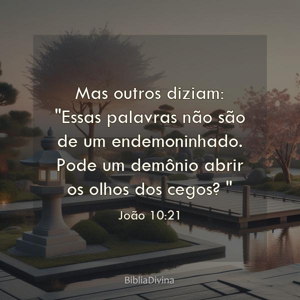 João 10:21