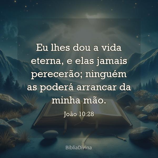 João 10:28