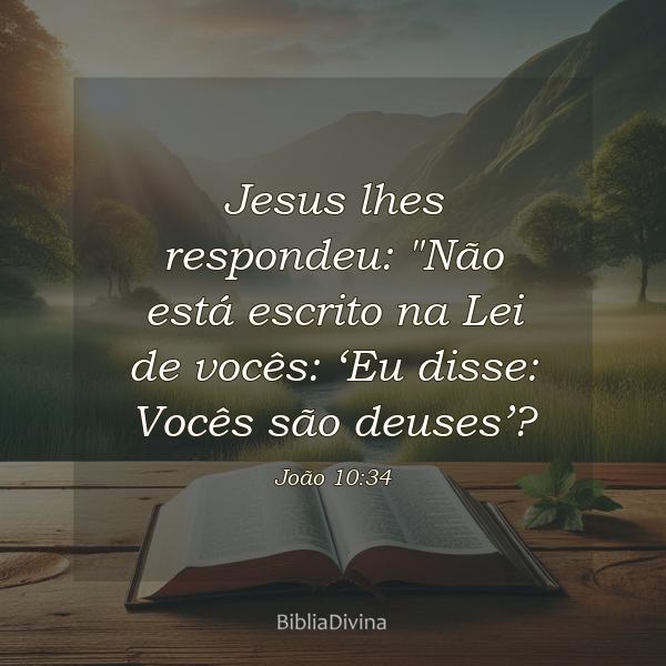 João 10:34