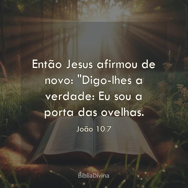 João 10:7