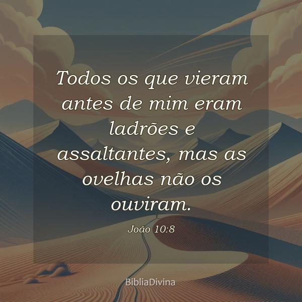 João 10:8