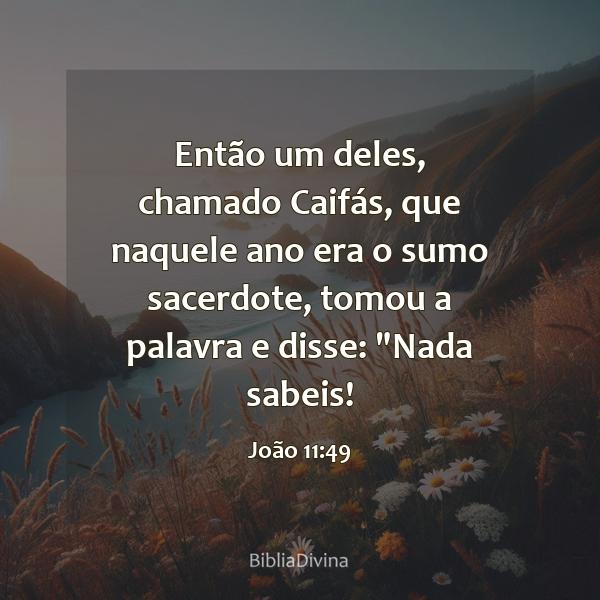 João 11:49