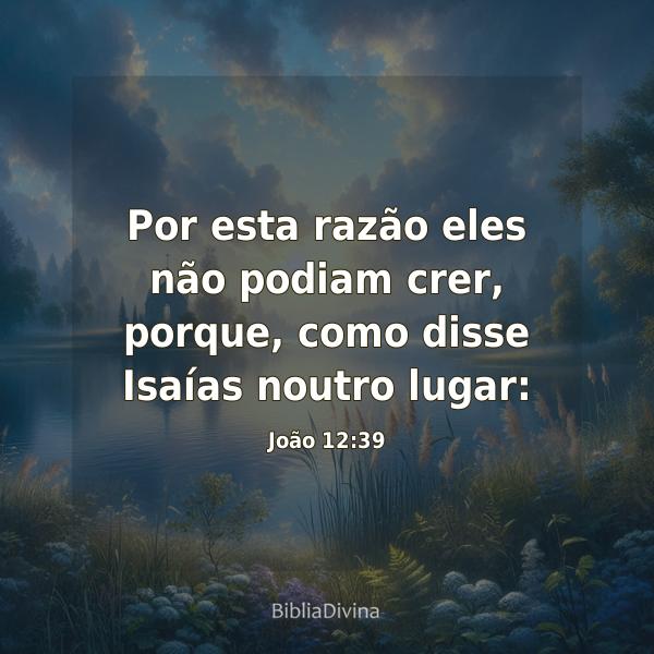 João 12:39