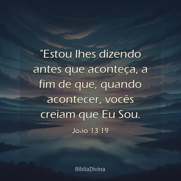 João 13:19