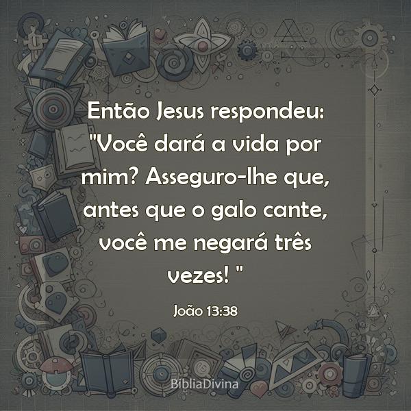 João 13:38