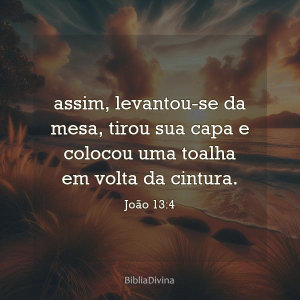 João 13:4