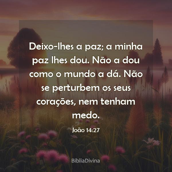 João 14:27