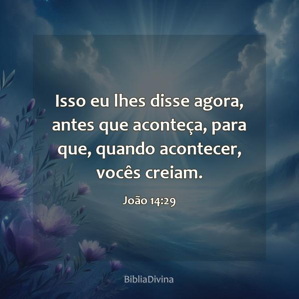 João 14:29