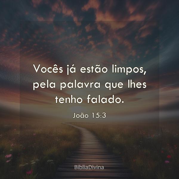 João 15:3