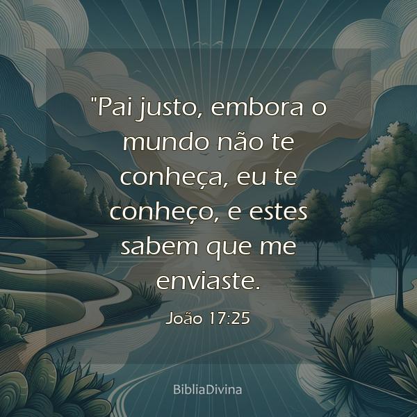 João 17:25