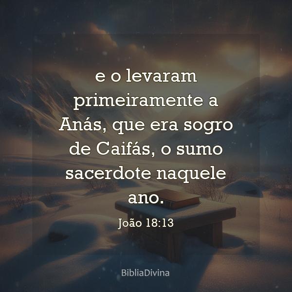 João 18:13