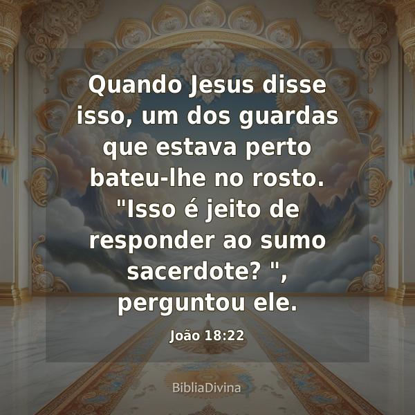 João 18:22