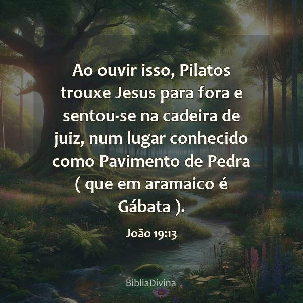 João 19:13