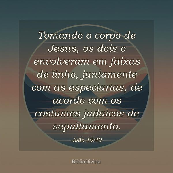 João 19:40