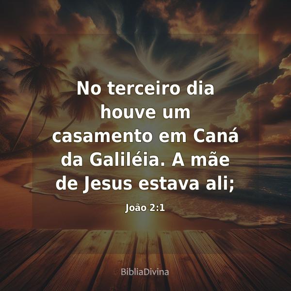 João 2:1