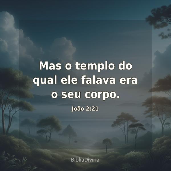 João 2:21