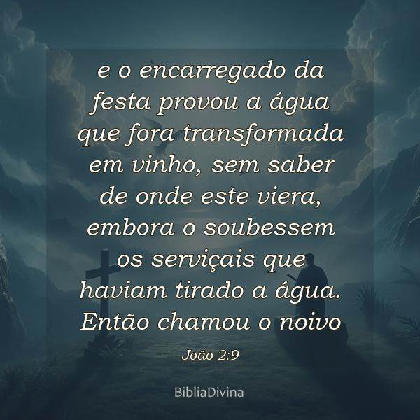 João 2:9