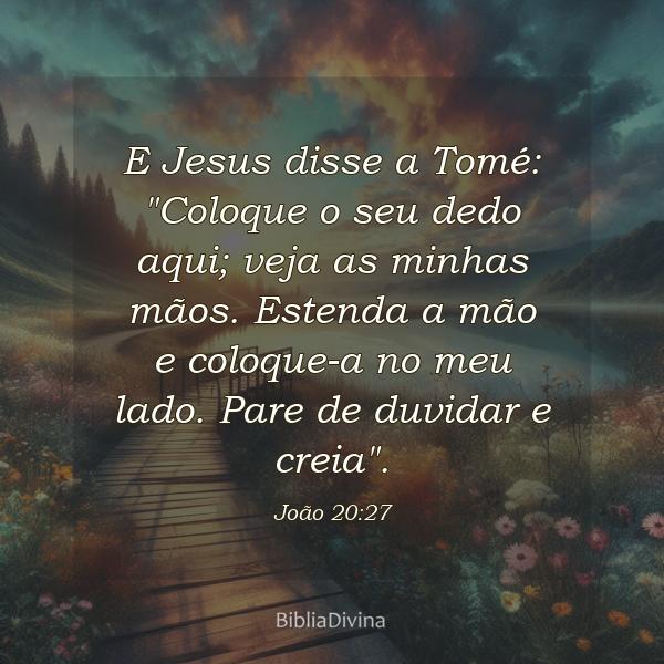 João 20:27