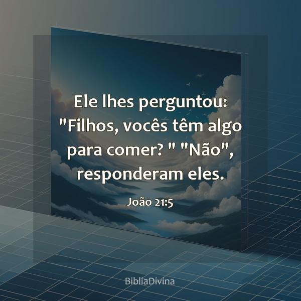 João 21:5