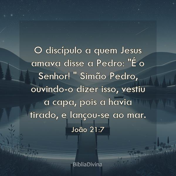 João 21:7