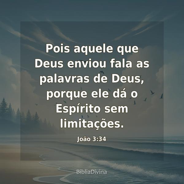 João 3:34