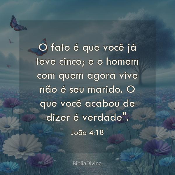 João 4:18