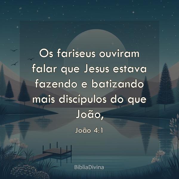 João 4:1