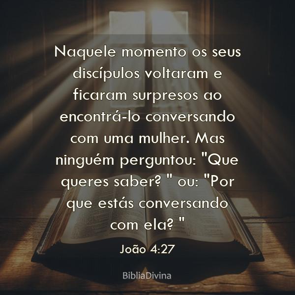 João 4:27