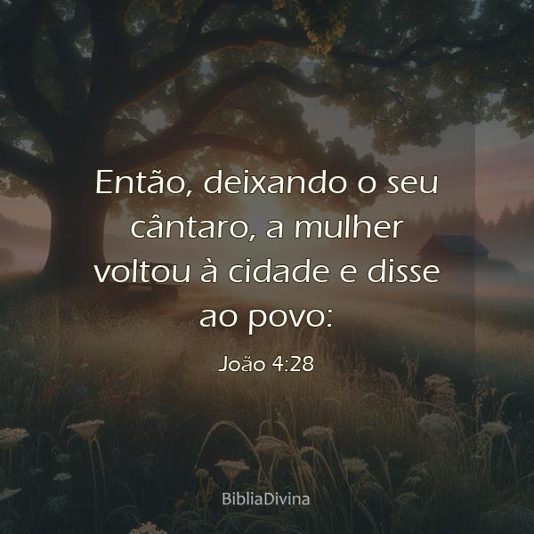 João 4:28