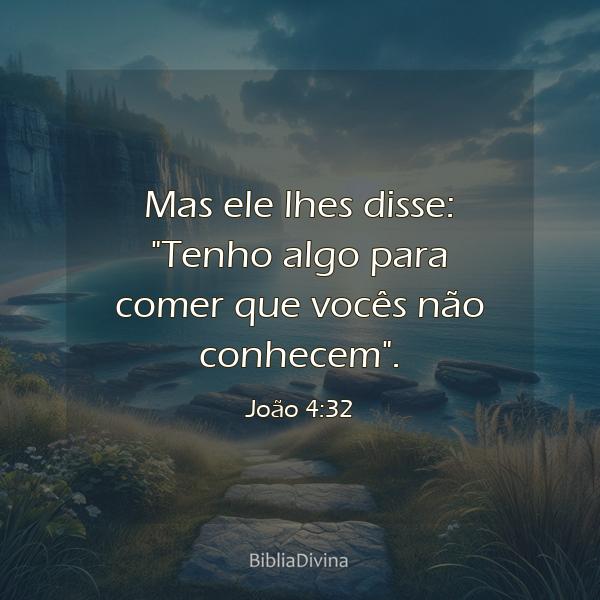 João 4:32