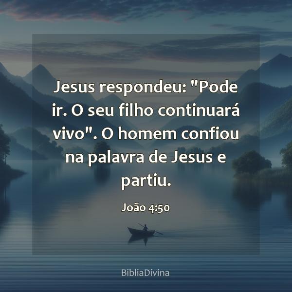 João 4:50