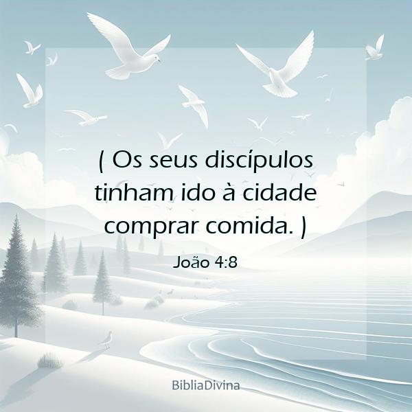 João 4:8